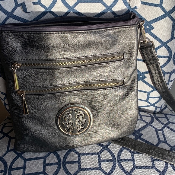 Bags | Dark Silver Cross Body | Poshmark